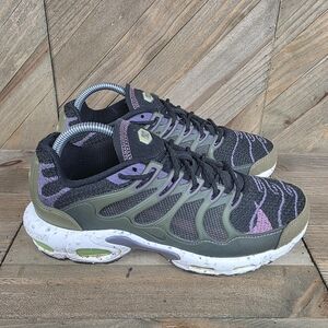 Nike Air Max Terrascape Plus Off Noir Pilgrim Mens Athletic Shoes Size 8 Green.